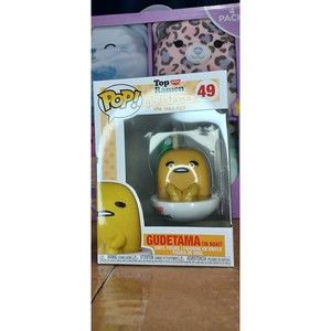 Funko Pop! Vinyl Nissin Top Ramen gudetama the lazy egg Gudetama (In Boat) 49